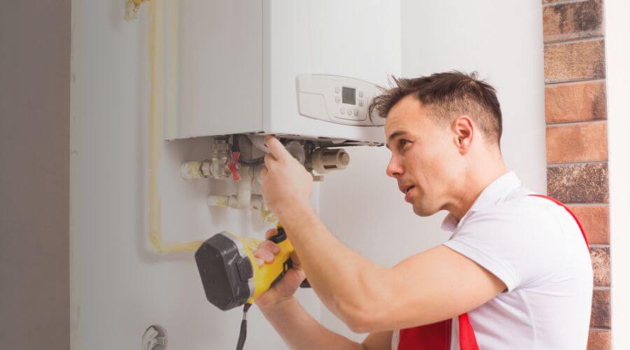 Local tankless water heater installation in Walton, NE
